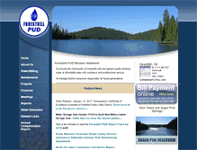 Tablet Screenshot of foresthillpud.com